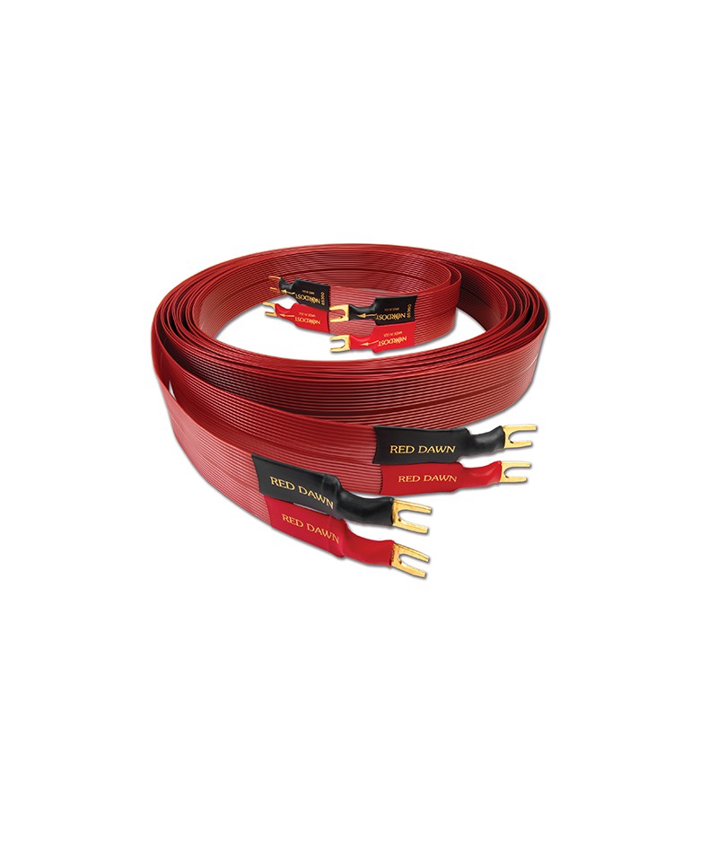 Nordost Red Dawn Speaker Cable Length 1 Metre Connector spade to spade