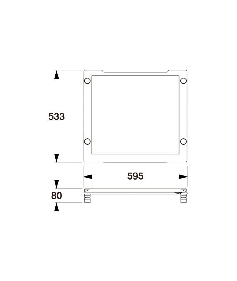 TAOC ASR3-1S Audio Rack