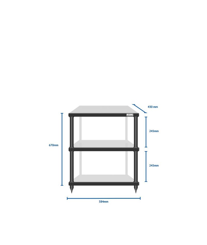 Solidsteel S3-3 Hi-Fi Rack
