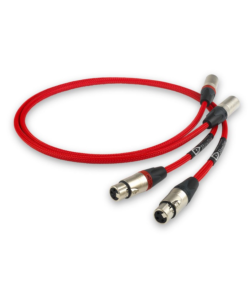 Chord Shawline Analogue XLR Interconnect Cables Length 1 Metre