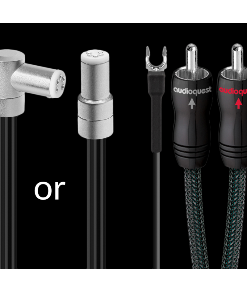 AudioQuest WEL Signature Phono Interconnect Cables Connector RCA to RCA