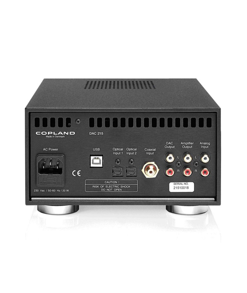 Copland DAC215 DAC / Preamp / Headphone Amplifier Colour Black