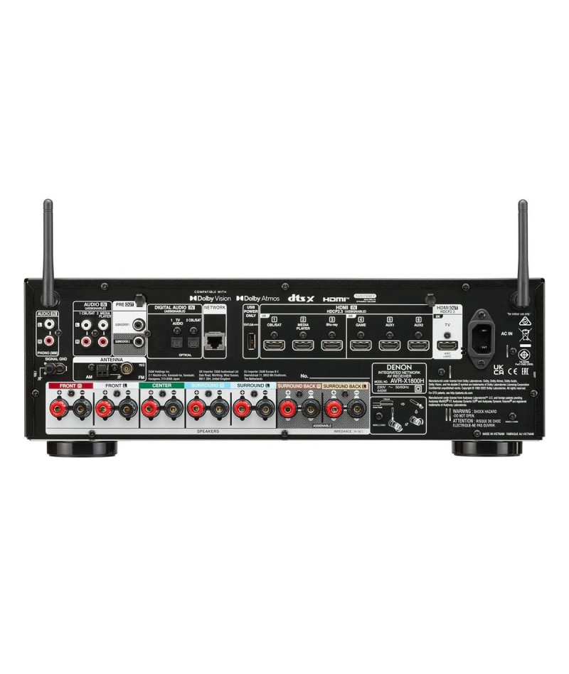 Denon AVR-X1800H 7.2...